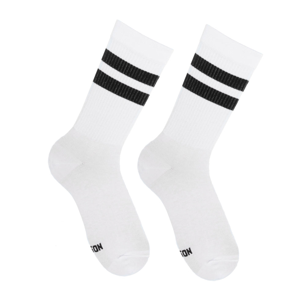 White Essential (black stripes)