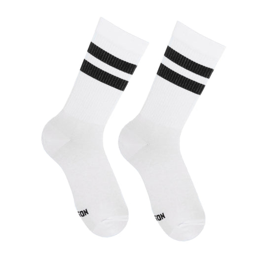 White Essential (black stripes)